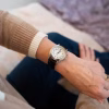 Lifemax RNIB Talking Atomic Watch with Leather Strap for Ladies - Stylish & High-Precision Timepiece - Image 2