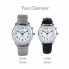 Lifemax RNIB Talking Atomic Watch with Leather Strap for Ladies - Stylish & High-Precision Timepiece - Image 4