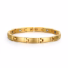 Women's Gold Magnetic Therapy Bracelets - Stylish Pain Relief & Health Benefits