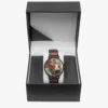 Wooden Strap Quartz Watch - Square Dance | Stylish and Eco-friendly - Image 3