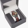 Wooden Strap Quartz Watch - Square Dance | Stylish and Eco-friendly - Image 4