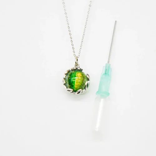 Planet Murano Aroma Necklace - Aurum Verdant | Energy & Healing | Diffuse on the go - Image 6