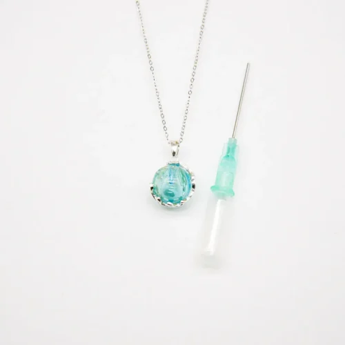 Planet Murano Aroma Necklace - Celestial Aqua | Energy & Healing | Diffuse on the go - Image 6