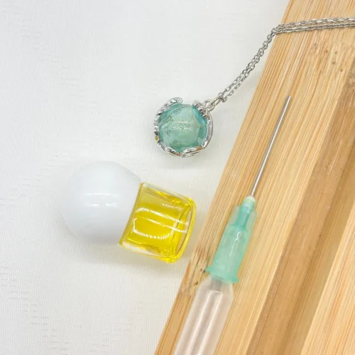 Planet Murano Aroma Necklace - Celestial Aqua | Energy & Healing | Diffuse on the go - Image 7