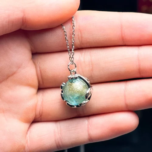 Planet Murano Aroma Necklace - Celestial Aqua | Energy & Healing | Diffuse on the go - Image 8