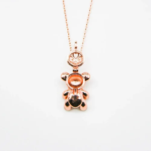 Bear Aroma Necklace | Energy & Healing | Essential Oil Diffuser Jewelry - Image 8