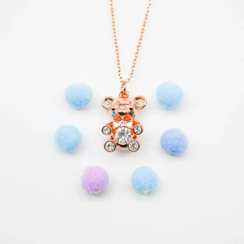 Bear Aroma Necklace | Energy & Healing | Essential Oil Diffuser Jewelry - Image 11