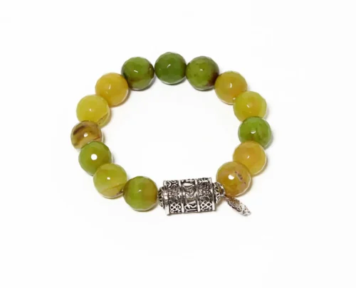 GREEN AGATE BRACELET