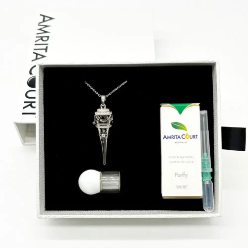 Cone Aroma Necklace | Energy & Healing | Diffusing on the go - Image 16