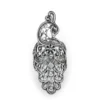 Filigree Art Peacock Design Women Silver Statement Ring - Elegant and Eye-Catching