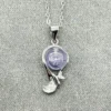 Sterling Silver Virgo Zodiac Aroma Necklace | Perfect Birthday Gift | Energy & Healing | Diffuse Essential Oils on the Go - Image 2
