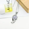 Sterling Silver Virgo Zodiac Aroma Necklace | Perfect Birthday Gift | Energy & Healing | Diffuse Essential Oils on the Go