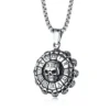 Stainless Steel Skull Necklace - Durable, Stylish, and Perfect for Gifting