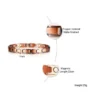 Copper Magnetic Health Bracelet for Pain Relief and Arthritis - Stylish and Therapeutic - Image 3