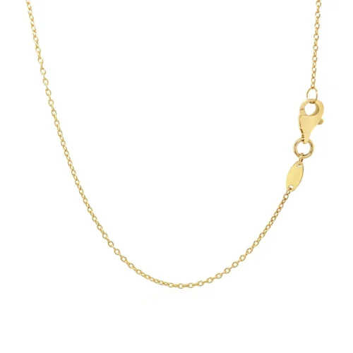 Elegant 10k Two Tone Gold Necklace with Mom Pendant & Heart - Perfect Gift for Mothers - Image 3