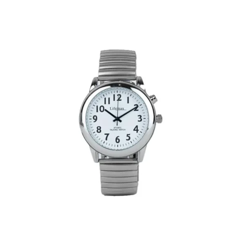 Lifemax RNIB Talking Atomic Watch for Women - Expanding Bracelet, Ultimate Precision, Easy-to-Read Dial