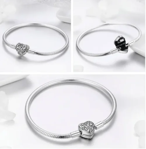 Sterling Silver Tree of Life Heart Bracelet - Elegant Gift-Ready Jewelry - Image 5