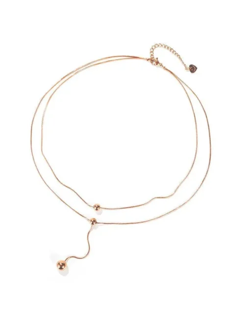 Elegant Stainless Steel Long Y-Shaped Necklace - Perfect for Any Occasion - Image 2