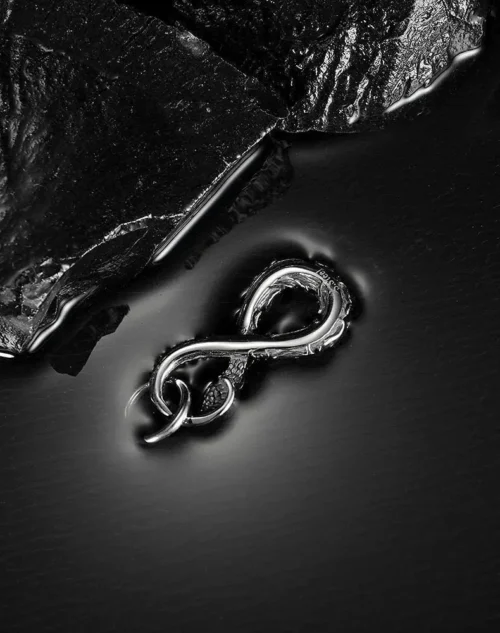 Elegant Stainless Steel Vintage Snake Necklace - Timeless Design with Premium Gift Box - Image 2