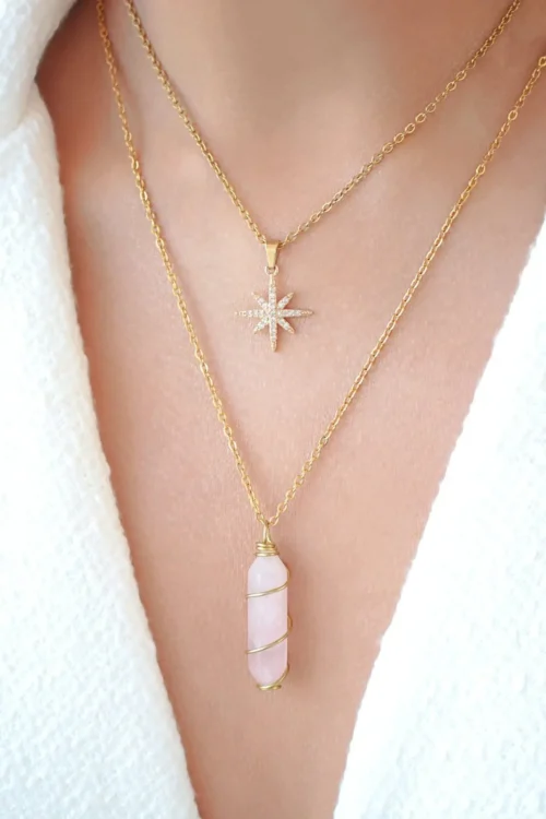 24K Polaris Star Necklace - Image 2