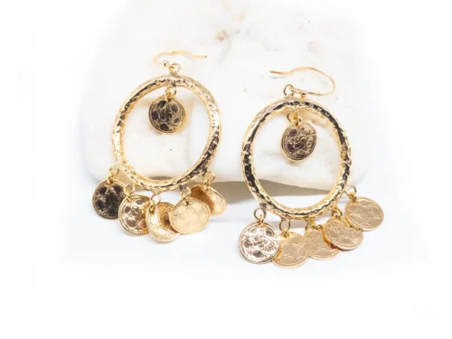 The AISHA Earrings - Empower Your Spirit with Timeless Elegance - Image 2