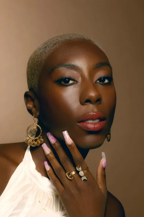 The AISHA Earrings - Empower Your Spirit with Timeless Elegance - Image 9