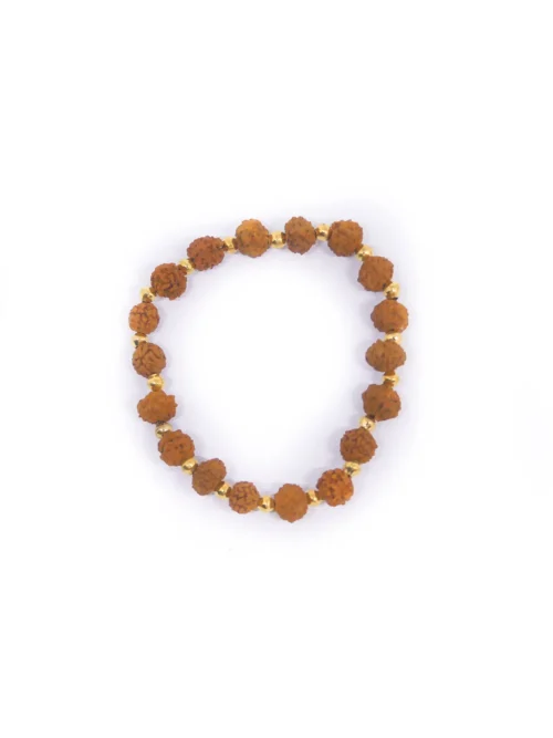 The ELA MALA Bracelet - Handcrafted 24K Gold Prayer Beads for Spiritual Clarity & Empowerment - Image 2