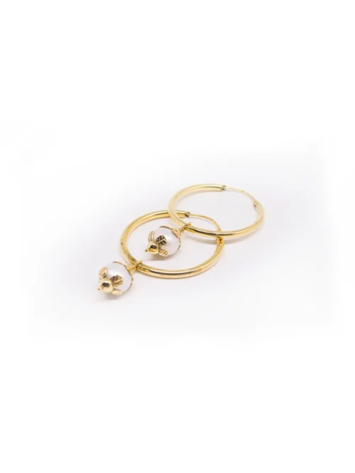 Shop The PEROLA Earrings - Elegant and Feminine Jewelry | World Of INDAH - Image 2