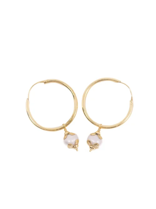 Shop The PEROLA Earrings - Elegant and Feminine Jewelry | World Of INDAH - Image 3