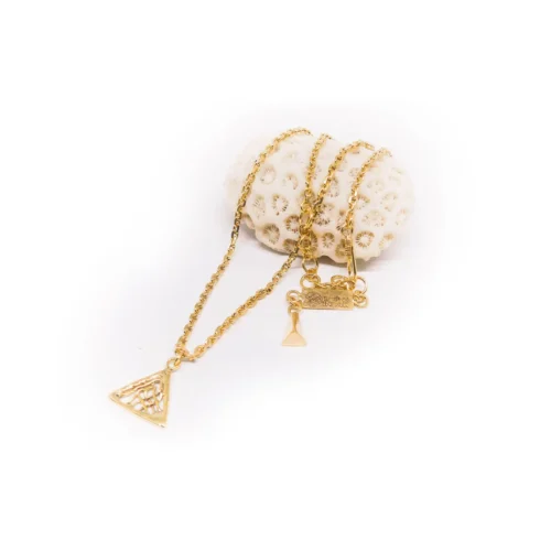 The ORGANIC PYRAMID Necklace