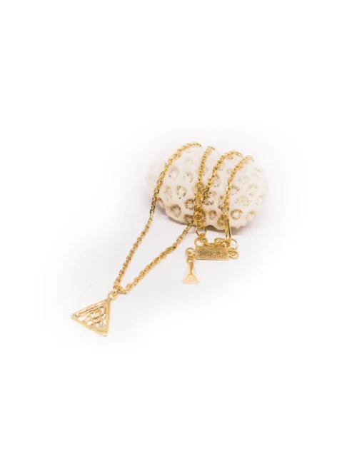 The ORGANIC PYRAMID Necklace