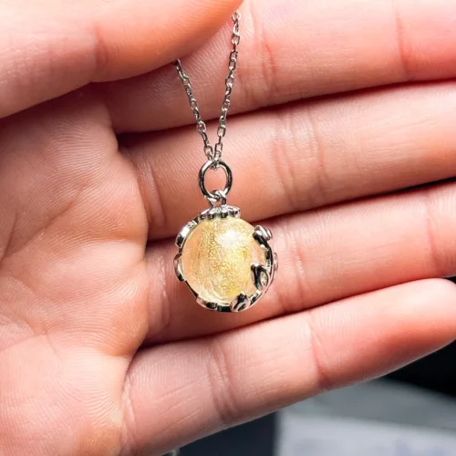Planet Murano Aroma Necklace - Stardust Crystal | Energy & Healing | Diffuse on the go | Gift For Her - Image 8