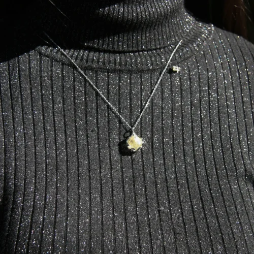 Planet Murano Aroma Necklace - Stardust Crystal | Energy & Healing | Diffuse on the go | Gift For Her - Image 9