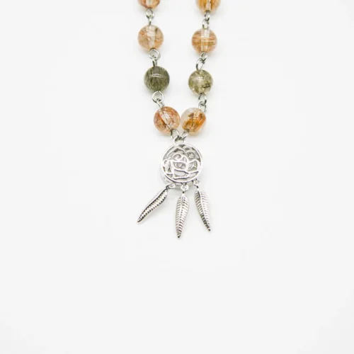Rose Aroma Necklace | Energy & Healing | Diffusing on the go - Image 9