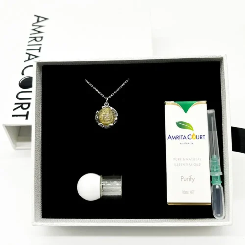 Planet Murano Aroma Necklace - Stardust Crystal | Energy & Healing | Diffuse on the go | Gift For Her - Image 10