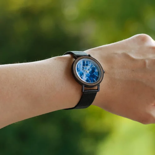 Nova - Women's Marble & Wood Collection Watch - Image 4