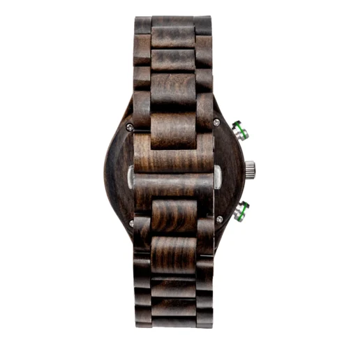 TruWood Ranger - Modern Watch with Green Chronograph Dial - Image 7