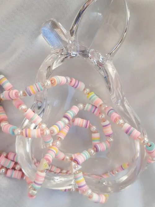 SUGAR CANDY Necklace - Colorful Freshwater Pearl & Resin Beaded Jewelry - Image 3