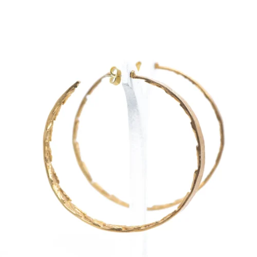 The C-LO Hoop Earrings - Handcrafted Luxury with Cleopatra Twist