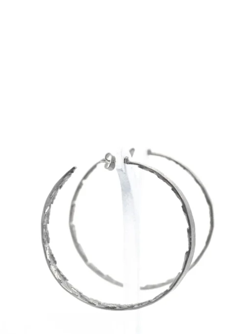 The C-LO Hoop Earrings - Handcrafted Luxury with Cleopatra Twist - Image 4