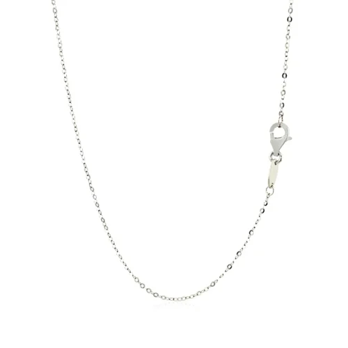 Elegant 14k White Gold Dragonfly Necklace with White Mother of Pearl - 18 Inch Necklace - Image 2