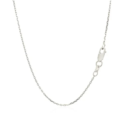 Elegant Circle and Teardrop Cubic Zirconia Pendant in Sterling Silver - 18 inch - Image 3