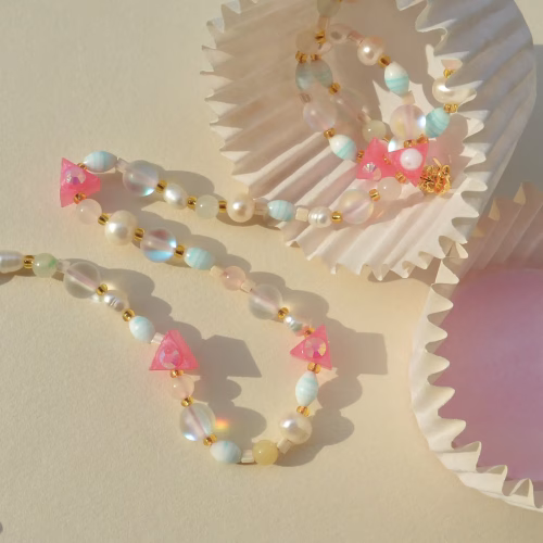 RASPBERRY CAKE Necklace - Image 2