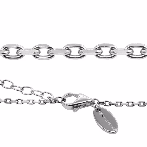 Controse White Sparkling Koi Fish Necklace - Image 4