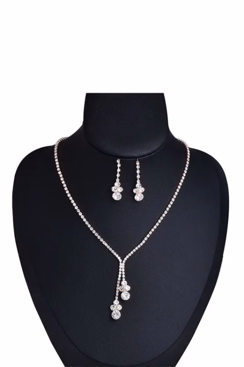 Rhinestone Necklace - Image 3