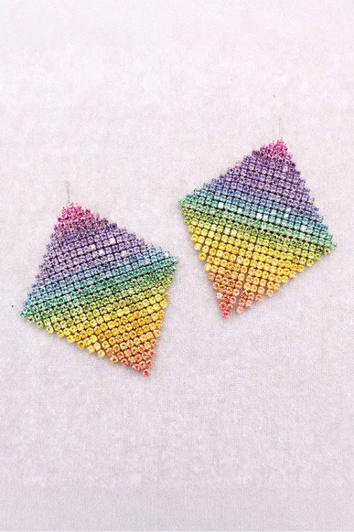 Rhinestone Earrings - Image 2