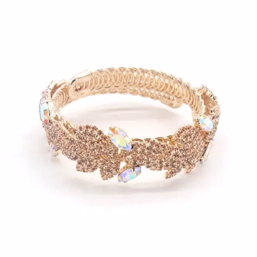 RHINESTONE STRECH BRACELET - Image 3