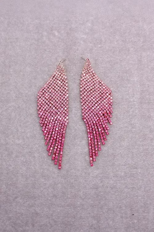 Rhinestone Drop Earrings