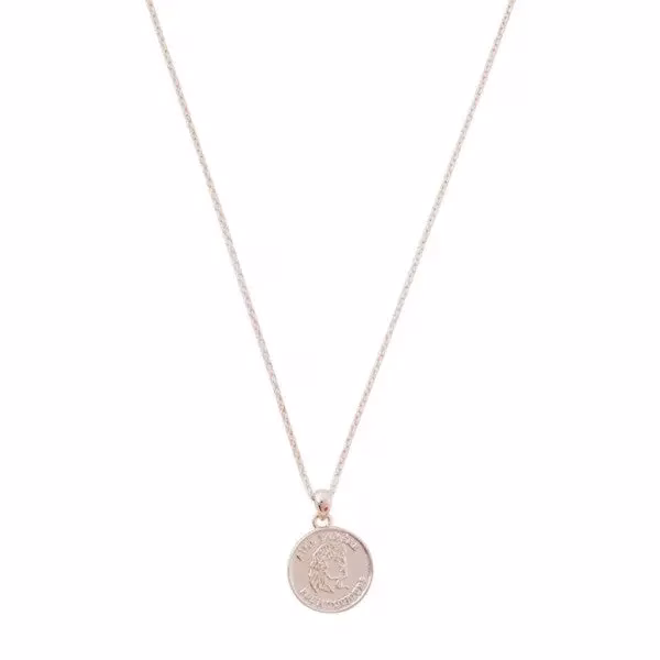 Elegant Lady Gisela Necklace - Dainty Coin Disc with Inspirational Inscription - Perfect Gift for Women - Image 12