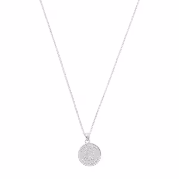 Elegant Lady Gisela Necklace - Dainty Coin Disc with Inspirational Inscription - Perfect Gift for Women - Image 13